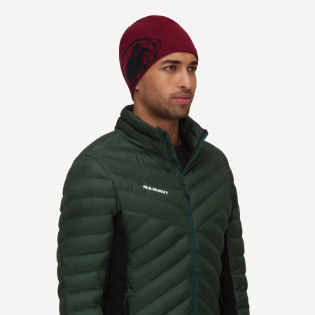 Шапка Mammut Tweak Beanie (; one size; blood red-black)
